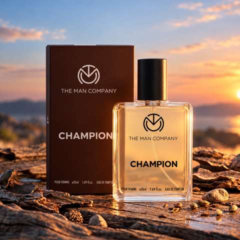 THE MAN COMPANY Champion Perfume for Men | Premium Luxury Long-La...mo