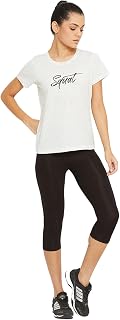 Women's Cotton Activewear Short Sleeve Sports T-Shirt