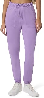 Women's Cotton Blend Comfort Fit High-Rise Ankle Length Joggers (WFB-3
