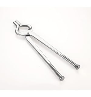Clazkit Stainless Steel Kitchen Pincer 9mm | Multi-Purpose Food Tong f