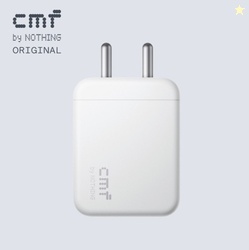 CMF by Nothing 33 W Quick Charge 3 A Wall Charger for Mobile White