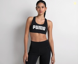Puma Women, 4KEEPS BRA, Black-White PUMA, M, (52696001)