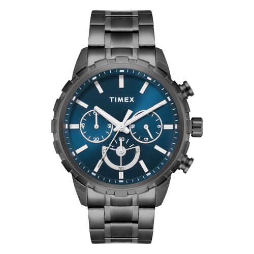 TIMEX Round 44mm Teal Dial Analog Men Watch - TWEG39501