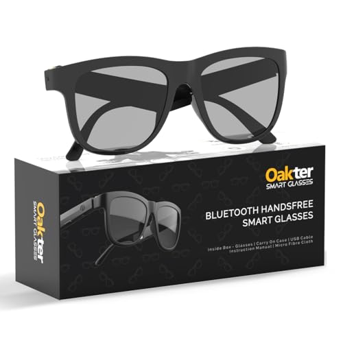 OAKTER Smart Glasses with Wireless Bluetooth | Hands-Free Calling | Op