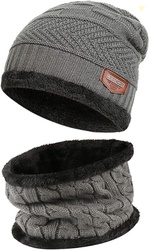 Fitness Mantra Sports Winters Cap & Muffler for Men & Women| Beanie Ca