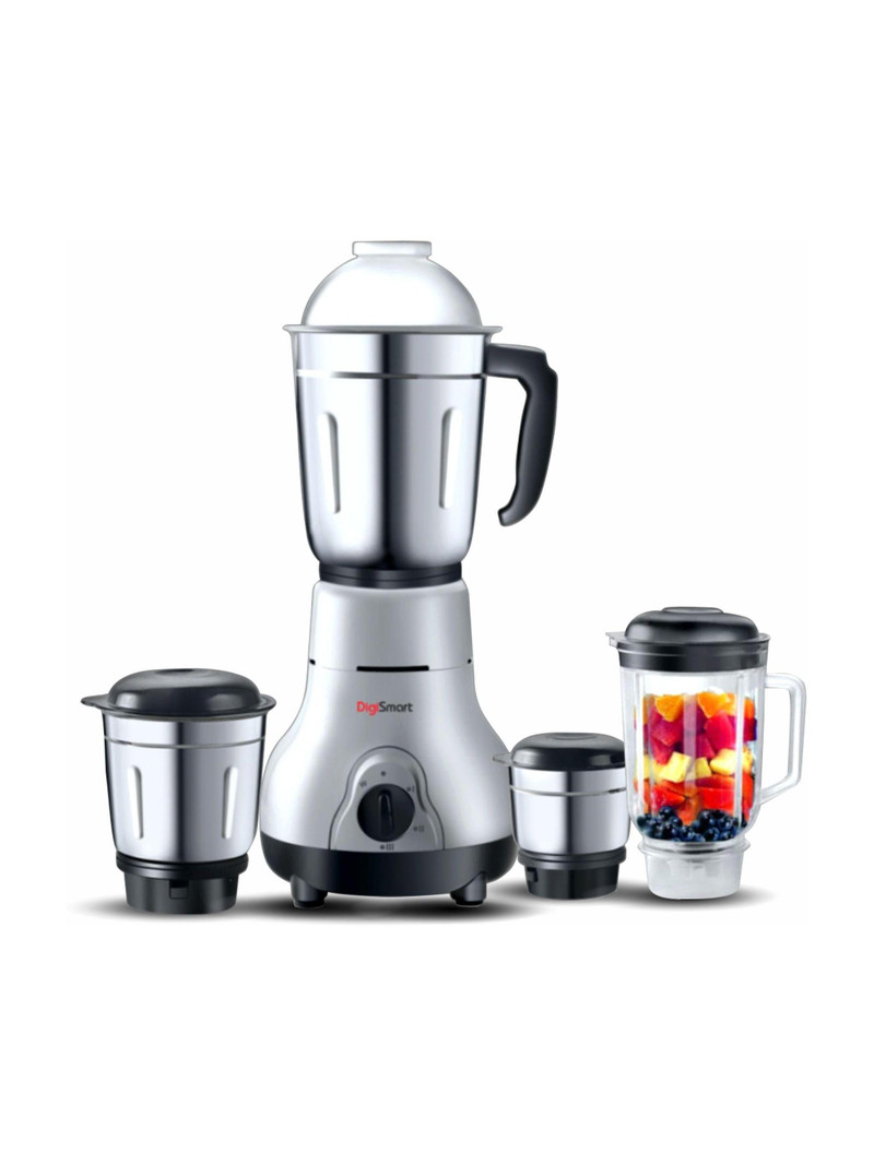 DIGISMART 4 JARS 750 W Mixer Grinder (KITCHEN MATE | 4 Jars | BLACK AN