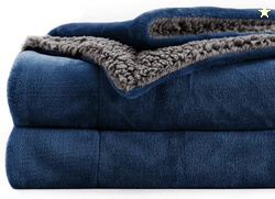 Polyester Micromink Summer Ac/Mild Winter/Heavy Winter Sherpa Blanket