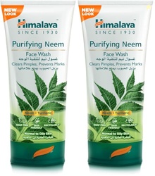 Himalaya Herbals Purifying Neem Face Wash, 150ml (Pack of 2)