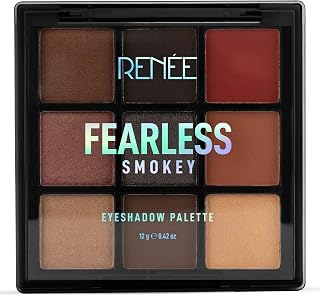RENEE Fearless Eyeshadow Palettes - Smokey, Highly Pigmented, Shimmery