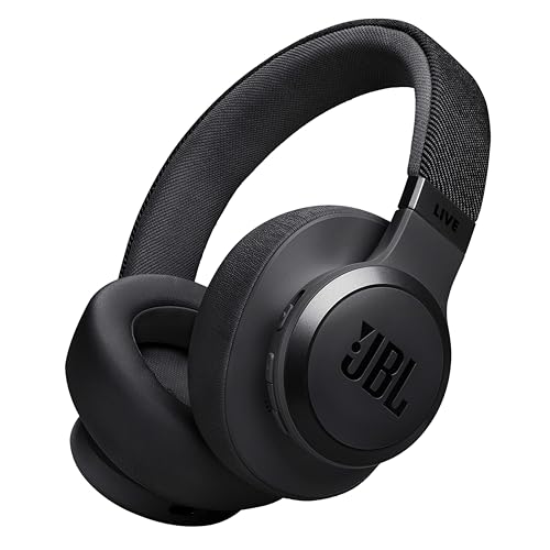 JBL Live 770NC Wireless Over Ear Headphones with True Adaptive Noise C