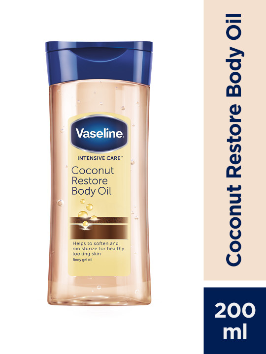 Vaseline Intensive Care Coconut Restore Body Oil - 200ml(150-200 ML) b