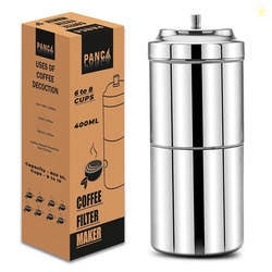 PANCA South Indian Filter Coffee Maker | Traditional Drip Coffee Decoc