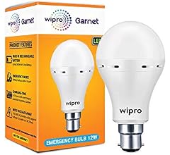 wipro NE1201 12 Watt LED B22 Bulb (White)