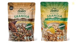 Zenko Ancient Grain Granola, Chocolate Trail Mix & Tropical Fruit Mix,