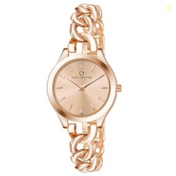 Iconic Analog Watches for Women with Premium Stainless Steel Link Chai