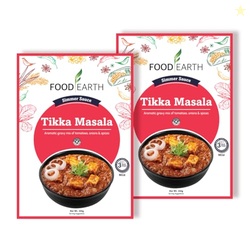 Food Earth Tikka Masala Simmer Sauce  Authentic Indian Curry Base with