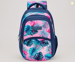 Lavie Sport Flamingos 30L Navy Backpack |Organizer & Bottle Holder |Gi