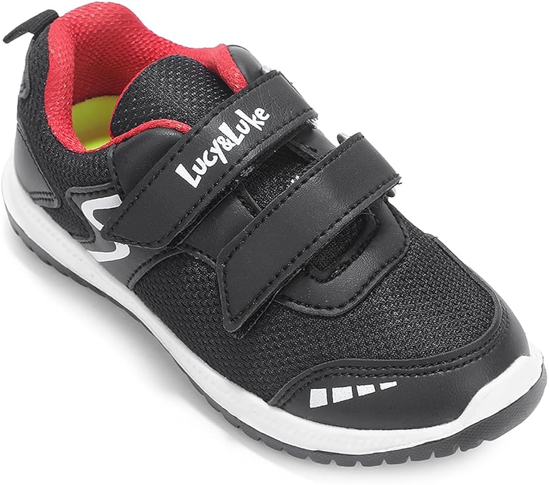 Liberty Lucy & Luke JAMIE-K2E Casual Shoes for Kids - Black & Navy Blu