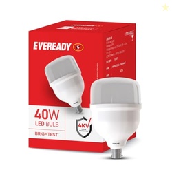 EVEREADY 40W LED Hammer Bulb, B22 Base, Cool Day Light (6500K) | High