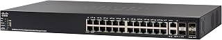 Cisco SG550X-24 Stackable Managed Switch | 24 Gigabit Ethernet (GbE) P