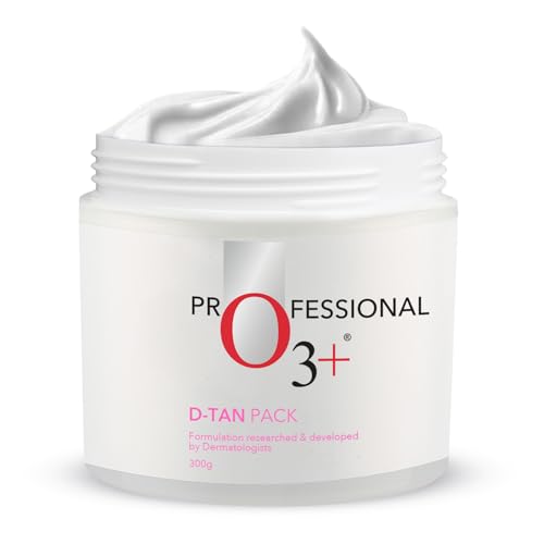 O3+ D-TAN Professional Face Pack for Instant Tan Removal & Glowing Ski
