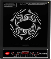 Pigeon 1800 W Induction Cooktop Push Button (Black, Favourite)