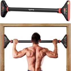 Lifelong LLPB02 Pull Up Bar for Home Workout|Chin Up Bar, 65-95CM|Max