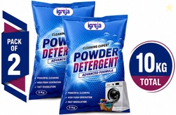 IGREJA Cleaning Expert Washing Powder 10 kg for All Wash Types De...mo
