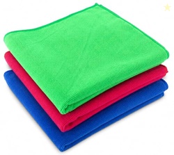 BENAVJI Microfiber Cleaning Cloth Pack of 3 | Ultra Soft Lint-Free Mic