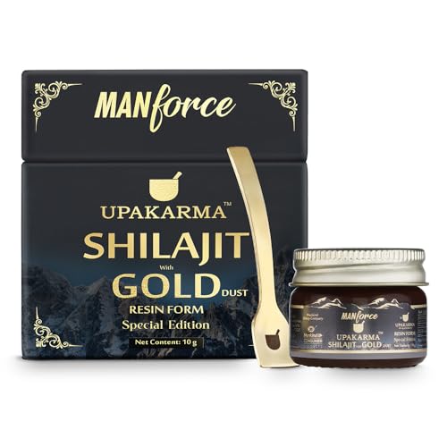 Manforce shilajit/Shilajit Gold Resin - 10g | 500mg/Serving | Boost Mu