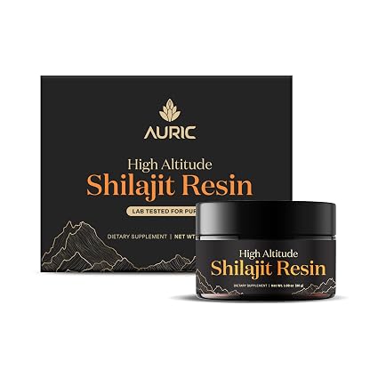 Auric Lab Certified Shilajit/Shilajeet Resin 30g |For Energy & Enduran
