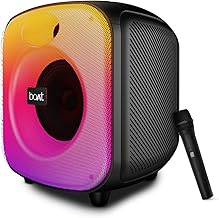 boAt PartyPal 65 Pro, 42W Signature Sound, Wireless Karaoke Mic, 8H Ba