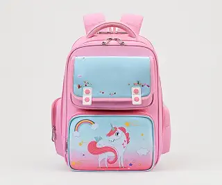 Starry Unicorn 16 /25L Medium Water Resistant School Bag | Casual Back