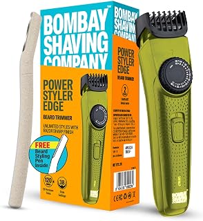 BOMBAY SHAVING COMPANY Flash Charging Men Beard Trimmer with Styling P