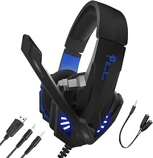 BattleKiller Gaming Headset Multi-Platform Compatible with PS4, Xbox O