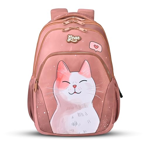 Gear Cutie Cat 17 /27L Large Water Resistant School Bag | Casual Backp