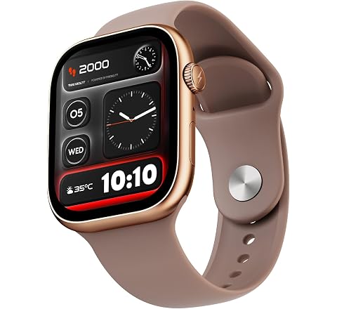 Ninja X Ring Smart Watch with 1.96 Large Display, Bluetooth Calling, W