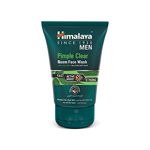 Himalaya Men Pimple Clear Neem Face Wash, 100ml