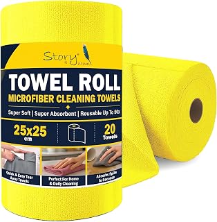 Story@Home 20 X All Purpose Microfiber Reusable Cleaning Cloth Towel Y