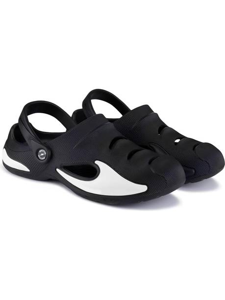 BRUTON Clogs For Men (Black , 6)