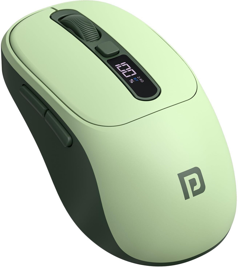 Portronics Toad 9 Ambidextrous Optical Mouse with Upto 1600 DPI, Smart