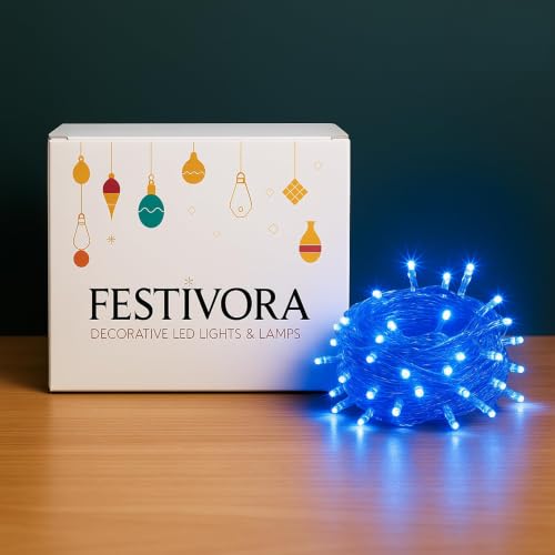 Festivora 35 Feet 8mm Big Size LED Pixel String Lights | Super Bright