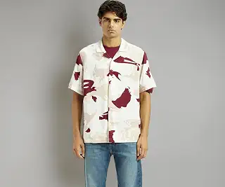Men's Printed Regular Fit Shirt