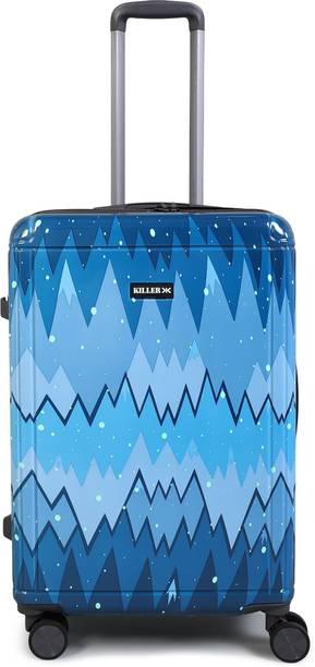 Hard Body Set of 2 Luggage 8 Wheels - NOVA - Blue