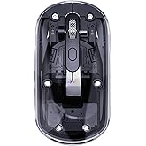 ANT OM140 PRO Ultra Lightweight Transparent Wireless Mouse 2.4GHz & Bl