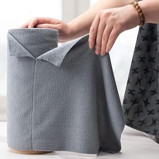 Shine Microfiber Cleaning Cloth Roll, 50Pcs, 10000 Times Washable - 10