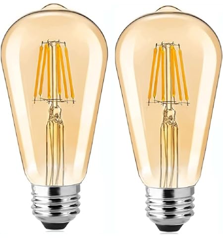 Gesto 4W E27 Base Filament Bulbs/Edison Hanging Light Led Bulb Warm Wh
