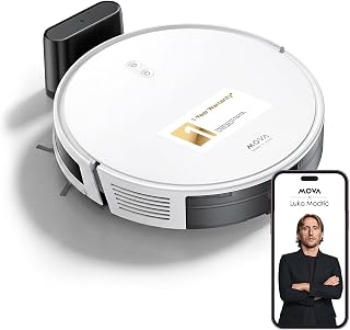 MOVA E10 Robot Vacuum Cleaner with LDS Navigation & 4500Pa Suction, 2-