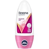 Rexona Powder Dry Underarm Roll On Deodorant For Women, Antiperspirant