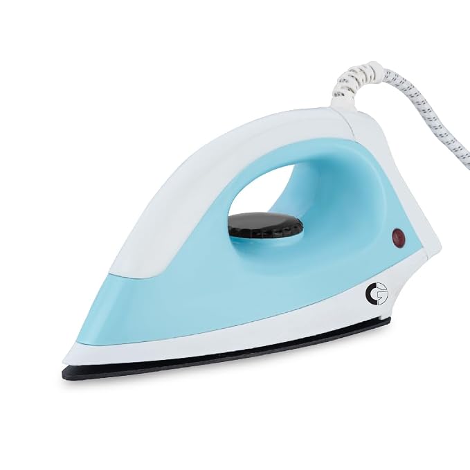 CG -IRADR1000 Adrina Dry Iron 1000 W with Anti-Bacterial Non-Stick, Ge